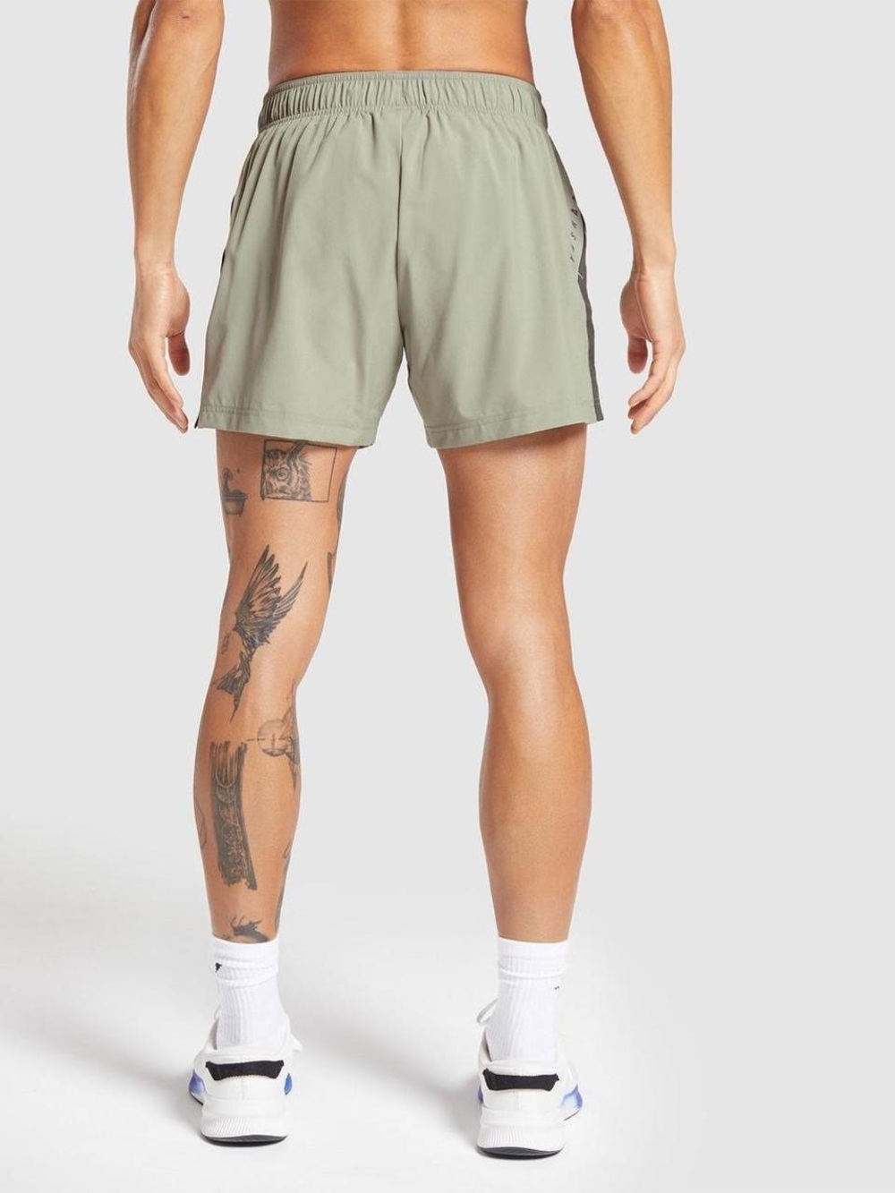 Gymshark Men's Sage Green Athletic Training Shorts
